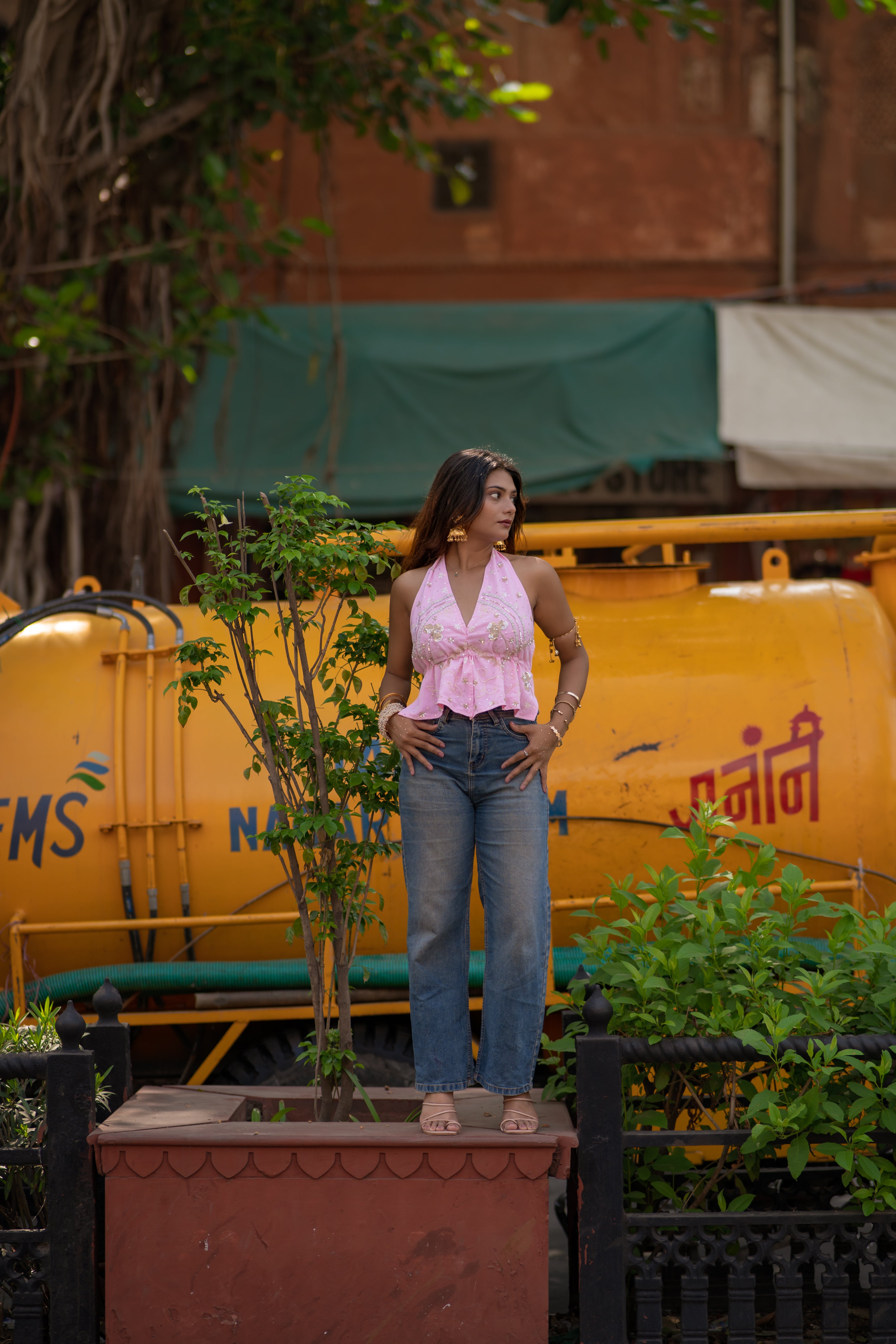 Blush top