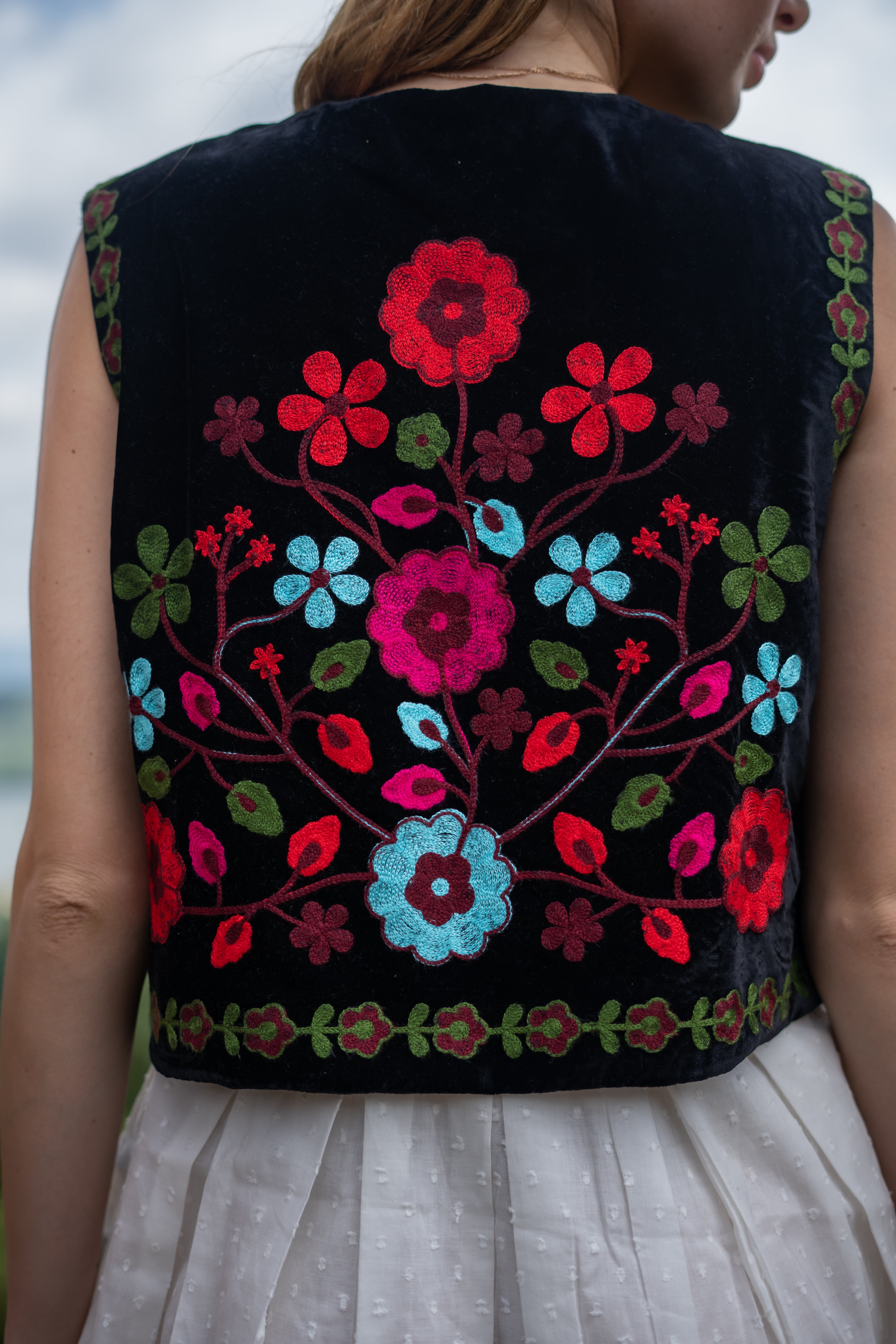 Floral Vest