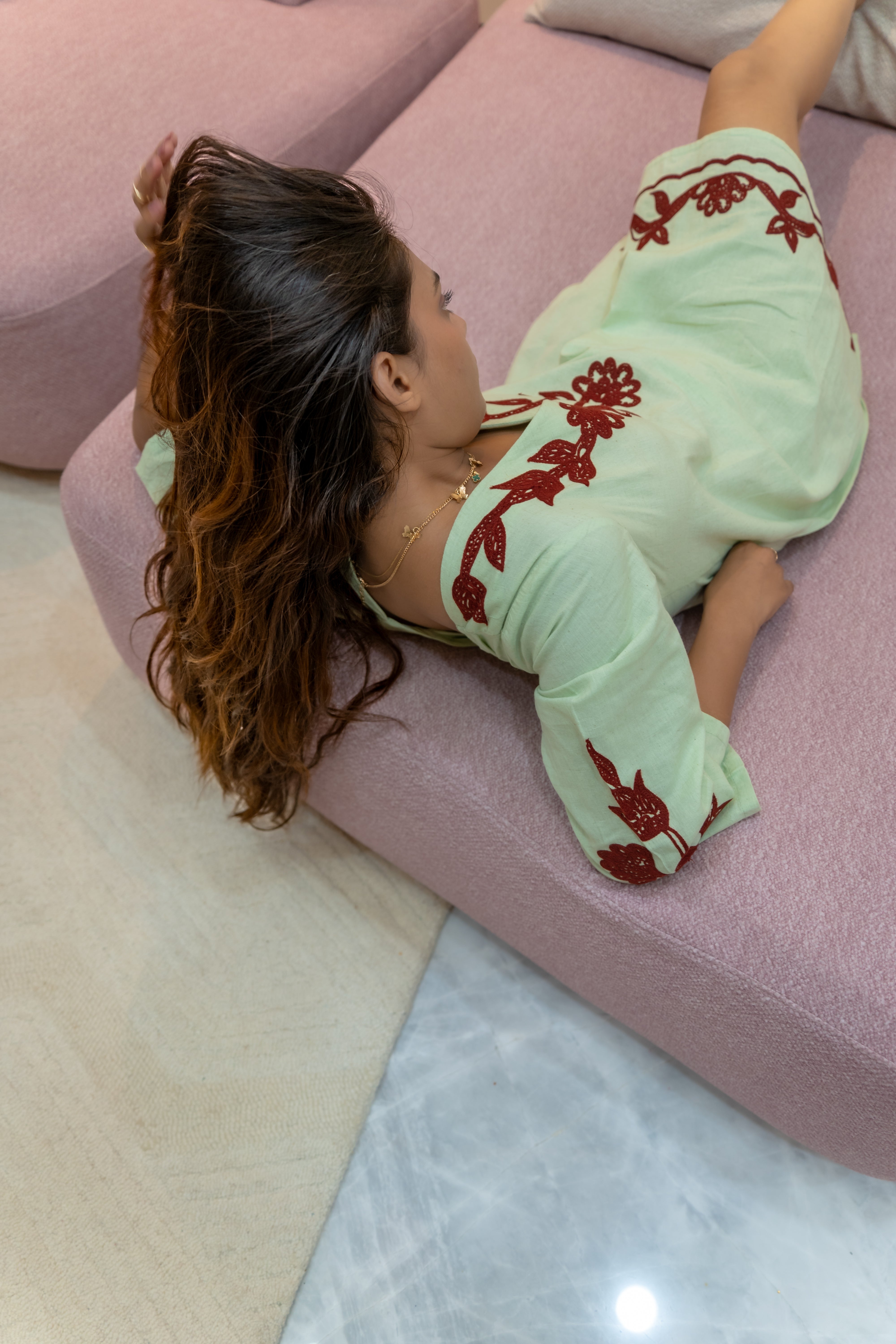Mint dress