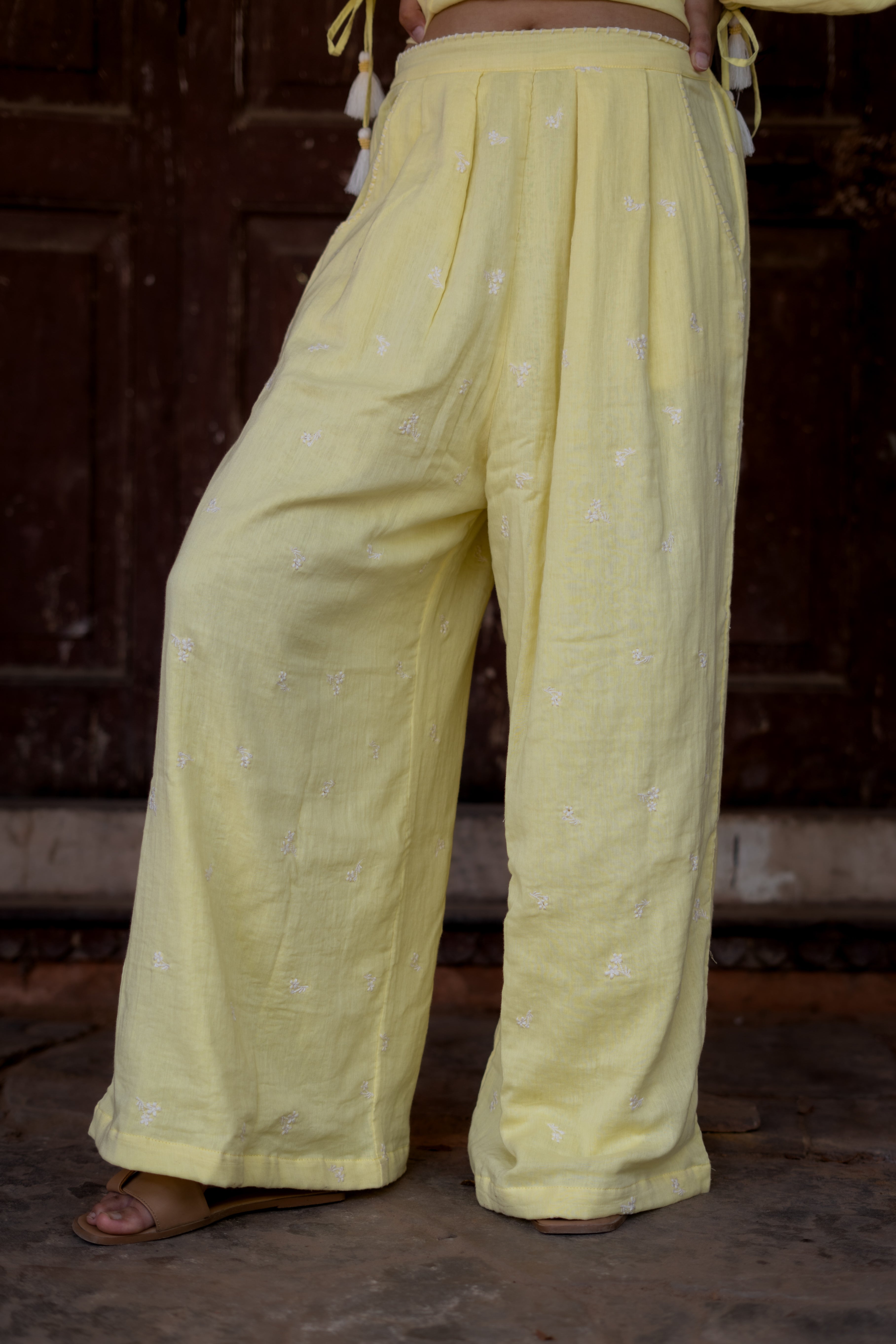 Harvest wide leg pants