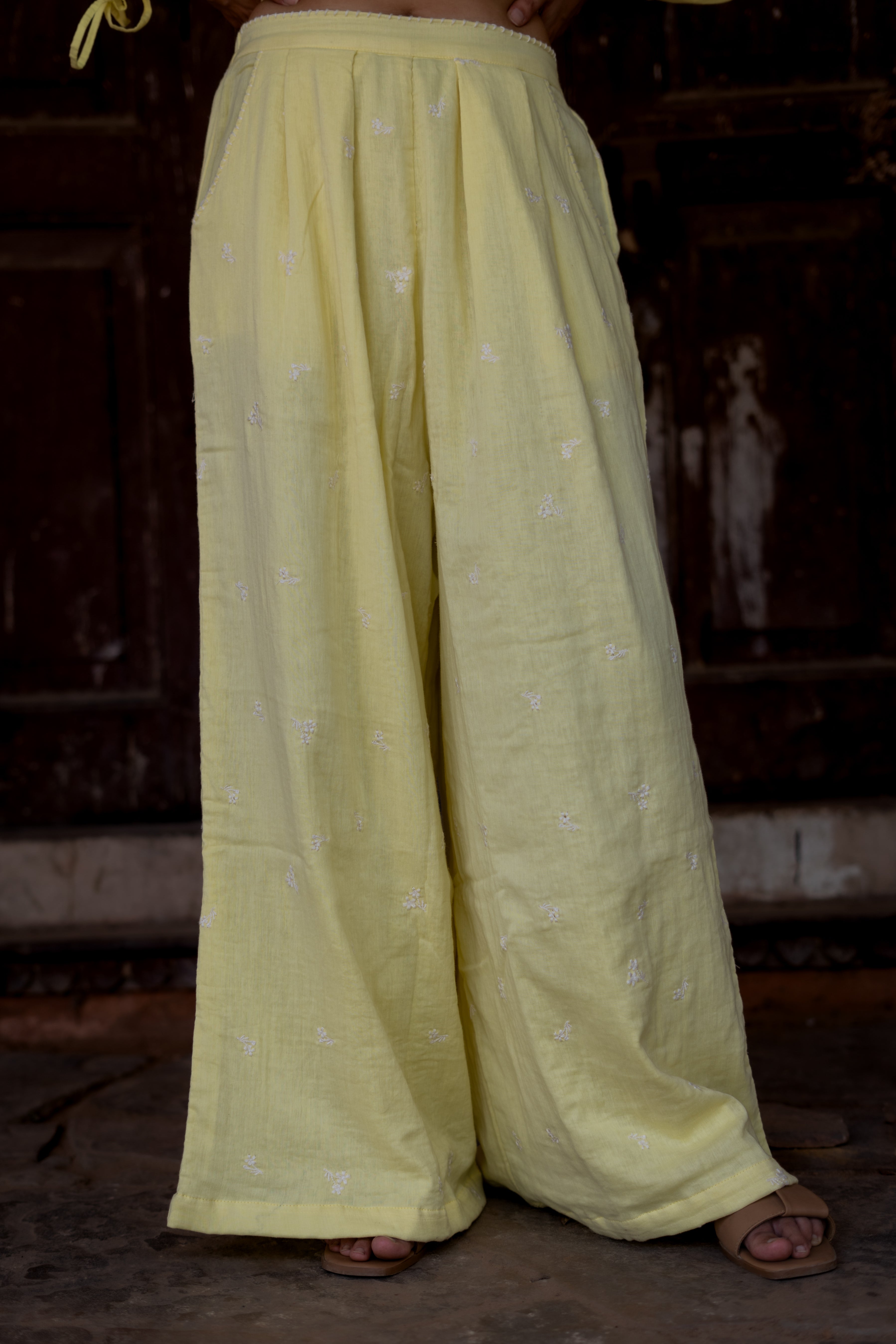 Harvest wide leg pants